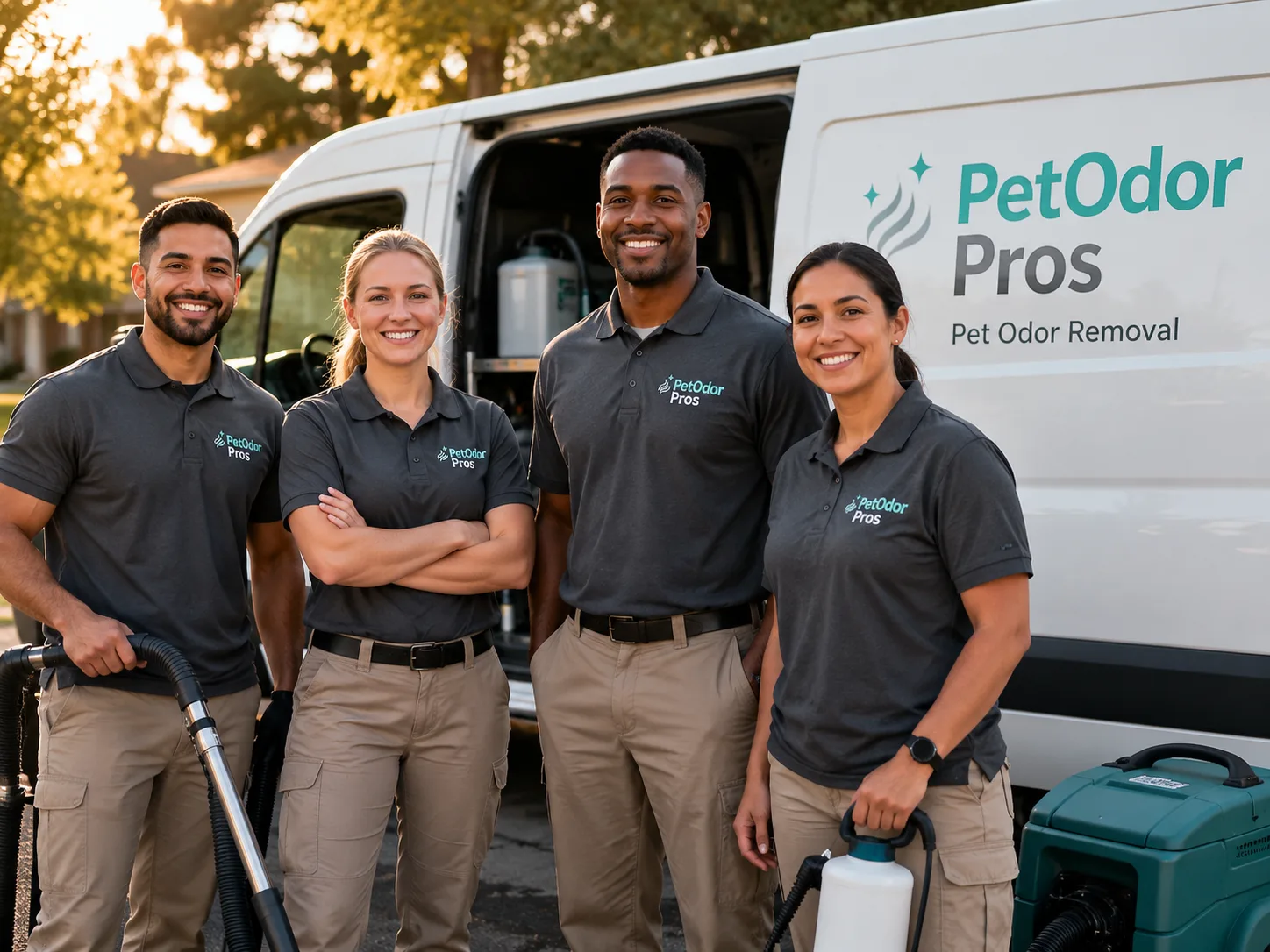 Pet Odor Removal team serving Florence, OR